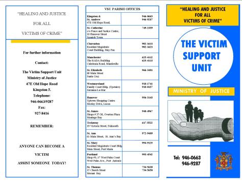 The Victim Support Unit of Jamaica