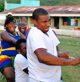 Having fun at the CVSS Summer Games 2012 Copyrighted Image of CVSS Jamaica